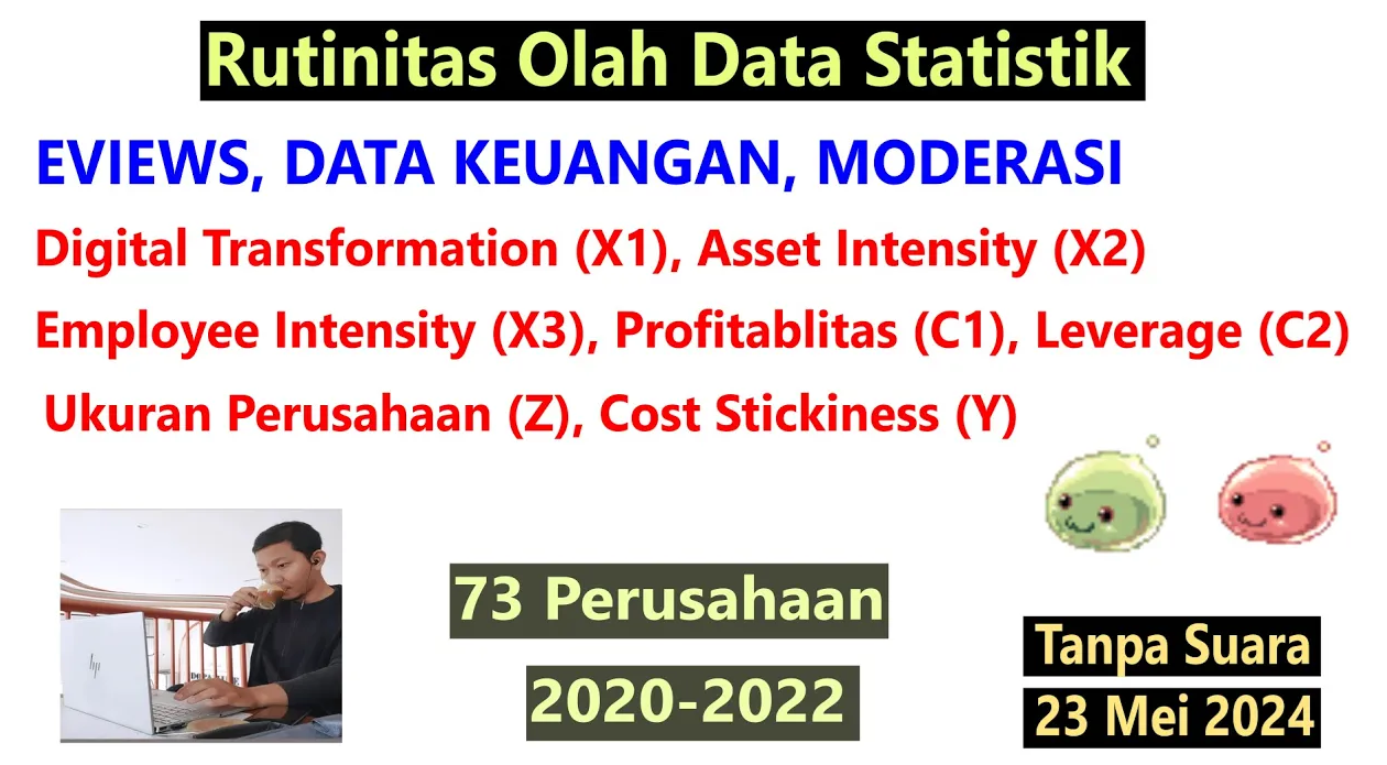 Panel Data Regression dengan EViews — Materi 12